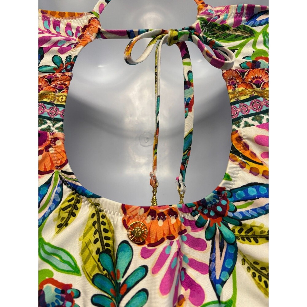 Sunshine 79 Women's One Piece Swimsuit Jungle Jive V Plunge Women's Size 6 - NWT - Picture 5 of 11
